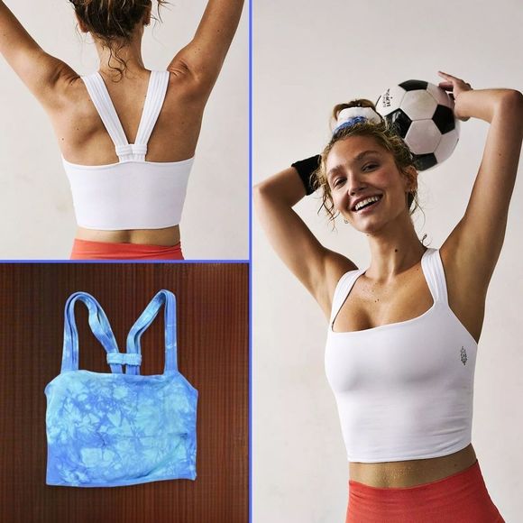 Free People Other - Free People Movement On The Radar Tie Dye Longline Sports Bra